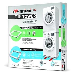 Meliconi Base The Tower Kit 2in1 Comprende Torre Style L60 e Base Wash Pro