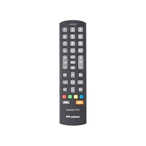 Meliconi Control TV.1 Telecomando Universale Ideale per Tv Standard e per Smart Tv