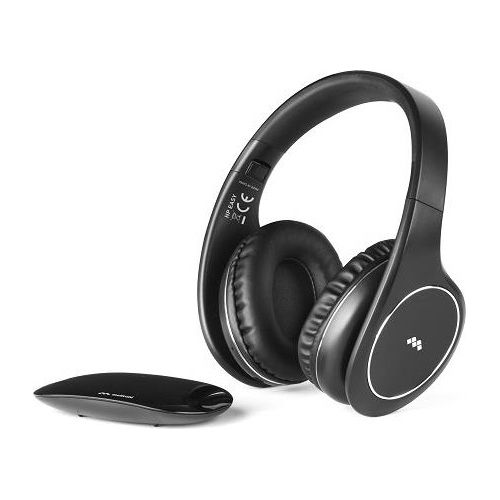 497337 HP Digital Smart Cuffie Wireless TV a Padiglione RF 863 MHz portata 100 m autonomia 8 ore Toslink AUX colore Nero