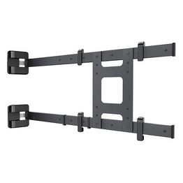 Meliconi Flag Tv Supporto a Bandiera per Tv 49-75'' Vesa 200-300-400-600 Nero