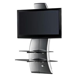 Meliconi Ghost Design 2000 Rotation Silver Supporto per TV da 32 a 63