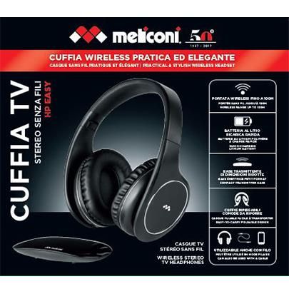 Meliconi HP STETO DIGITAL Cuffia Auricolare Nero