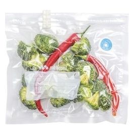 Meliconi Sacchetti Small per Sottovuoto 6 Sacchetti in Plastica per Alimenti 23x21cm