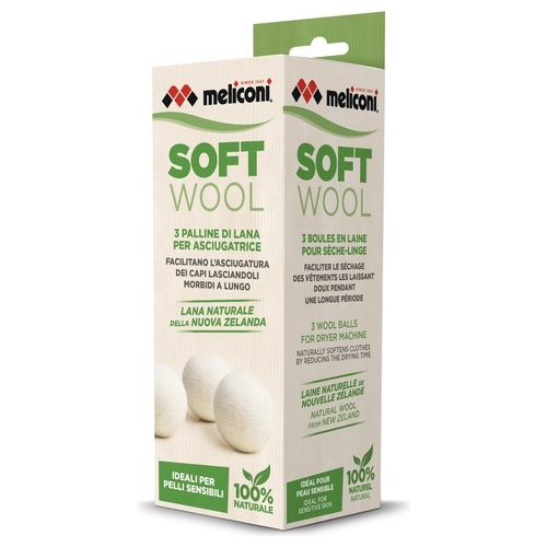 Meliconi Soft Wool Palline per Asciugatrice