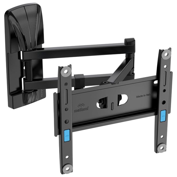 Meliconi Space System FULLMOTION 200 Supporto TV Parete con Braccio e Doppia Rotazione VESA 50-75-100-200