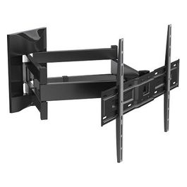 Meliconi Supporto Tv da Parete 600 SDRP Plus per Tv da 52'' a 82'' Nero