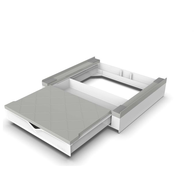 Meliconi Torre Duo Kit di Giunzione con Ripiano e Cassetto