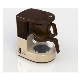 Aromaboy Macchina da Caffe' con Filtro 2 Tazze Beige