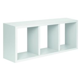 mensola tripla tristano bianco