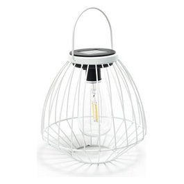 lampada da tavolo solare led bianca per esterni modello 01234