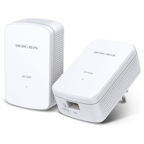 MP500 KIT Adattatore di Rete PowerLine 1000Mbit/s Collegamento Ethernet LAN Bianco
