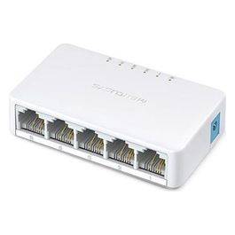 MS105 Switch di Rete Fast Ethernet 10/100 Bianco
