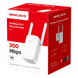 Mercusys, Range Extender Wi-Fi N300, 300 Mbps, Bianco
