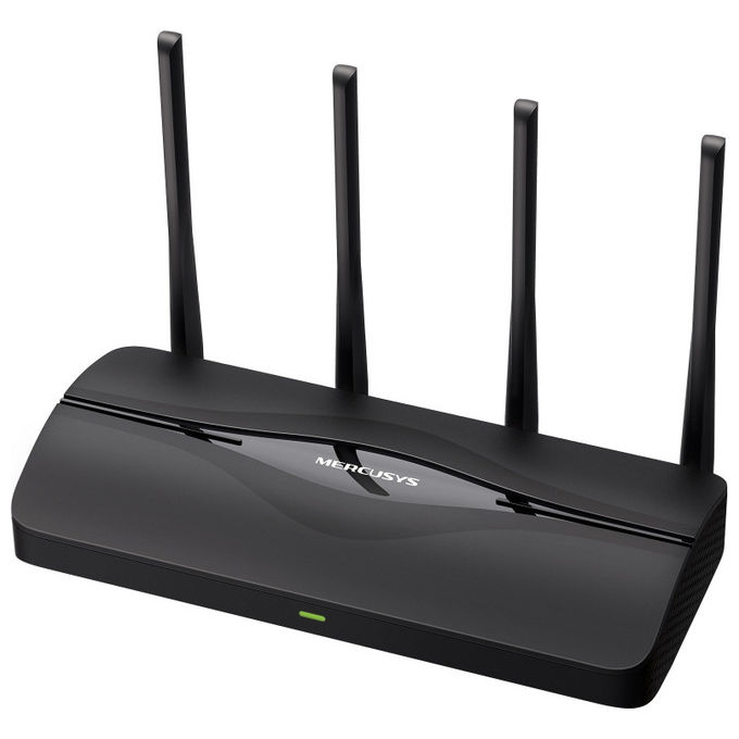 Mercusys mr27be router wireless 2.5 gigabit ethernet dual-band (2.4 ghz/5 ghz) nero