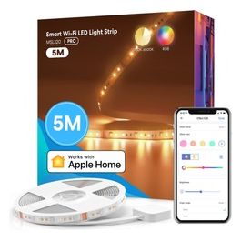 Striscia LED PRO RGB  CCT Smart Wi-Fi 5m - Apple HomeKit