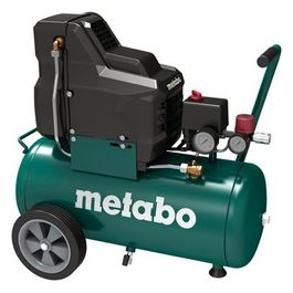 Metabo Basic 250-24 W OF Compressore per corrente Alternata Monofase 1.5kW 8 bar 24 Litri Verde/Nero
