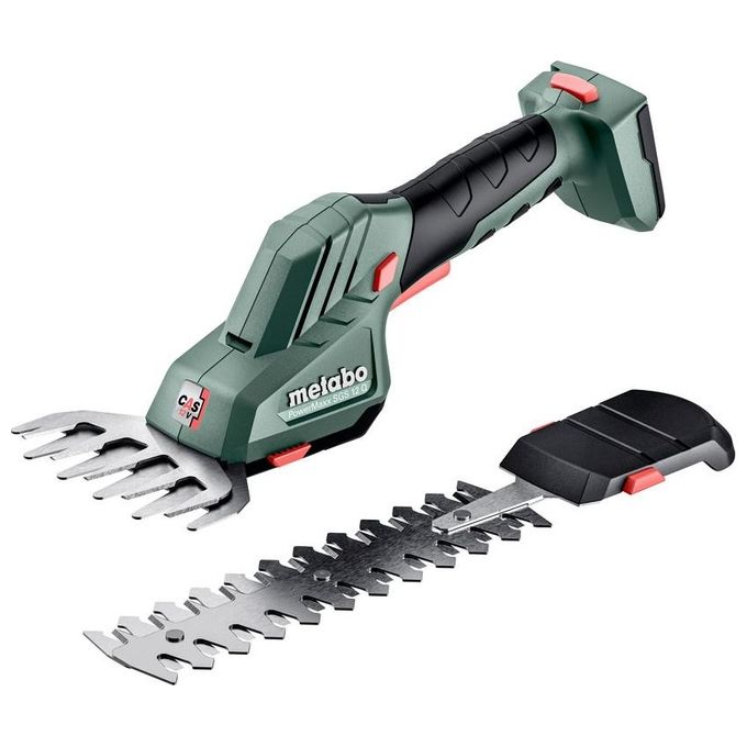 Metabo PowerMaxx SGS 12 Q Forbici Erba e Cespugli a Batteria 1.15cm 12 V Ioni di Litio Nero-Verde-Rosso