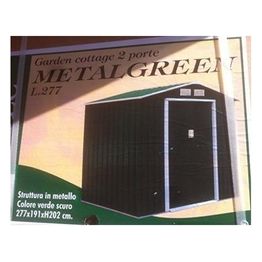 Metalgreen Casetta Da Giardino 2 Porte L.277