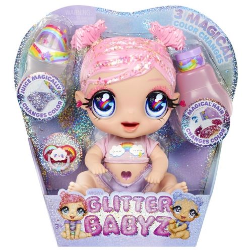 Mga Bambola Glitter Babyz Doll Series 2 Dreamia Stardust Pink/Rainbow