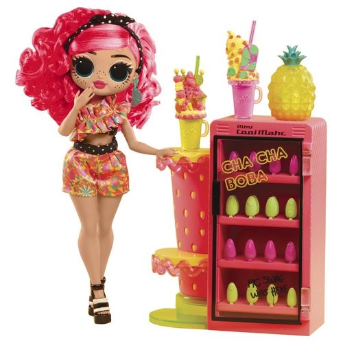 MGA Bambola L.O.L. Surprise! OMG Sweet Nails Pinky Pops Fruit Shop