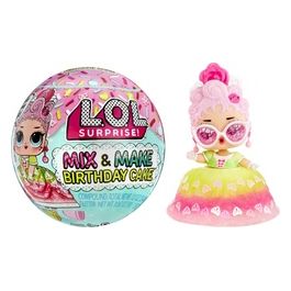 Bambola L.O.L. Surprise! Mix e Make Birthday Cake Tots in Sidekick