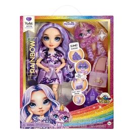 MGA Bambola Rainbow High Classic Rainbow Fashion Doll Violet Purple