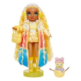 Bambola Rainbow High Winter Wonderland Doll- Sunny (Yellow)
