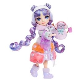 Bambola Rainbow High Winter Wonderland Doll- Violet (Purple)