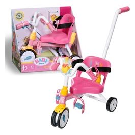 Triciclo Giocattolo Baby Born Trike Set da Bicicletta per Bambola