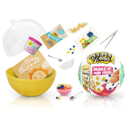 MGA Playset Cucina Miniverse Make It Mini Foods: Cafe in PDQ Series 3A