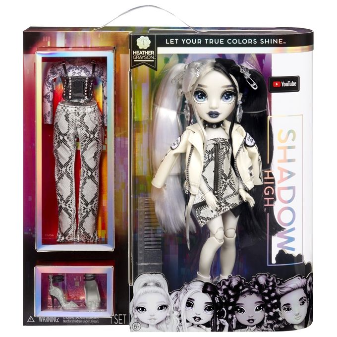 Mga Rainbow High Shadow High Doll- Heather Graysonh