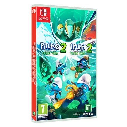 Microids Videogioco I Puffi 2 Il Prigioniero della Pietra Verde per Nintendo Switch
