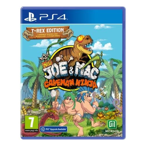 Microids Videogioco New Joe e Mac Caveman Ninja Limited Edition per PlayStation 4