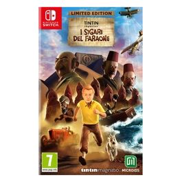 Videogioco Tintin Reporter I Sigari del Faraone Limited Edition per Nintendo Switch