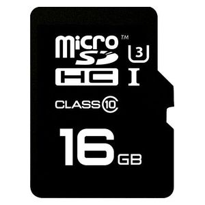 Micro Sd + Adapter 16 Gb Platinum (Full Hd) 