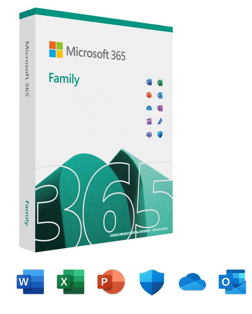 Microsoft 365 Family Fino