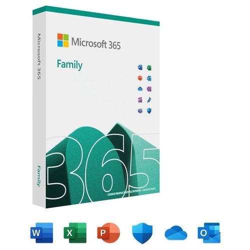 Microsoft 365 Family Fino A 6 Persone 1 Abbonamento Annuale