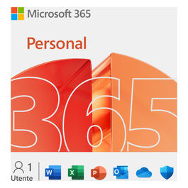 365 Personal 1 Anno, Suite Office con Word Excel PowerPoint