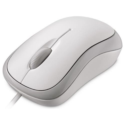 Microsoft Basic Optical Mouse White 