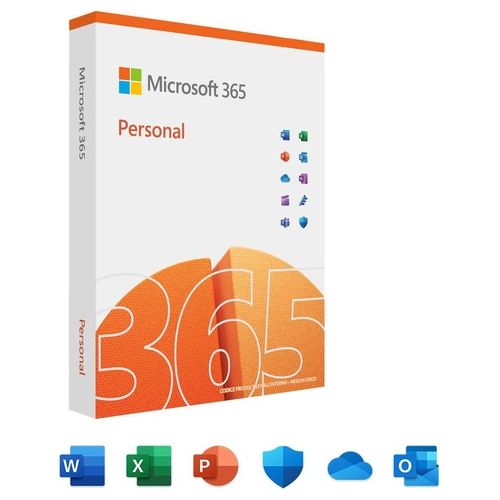 Microsoft Office 365 Personal per 1 Persona 1 Abbonamento Annuale PC/Mac/iOS/Android
