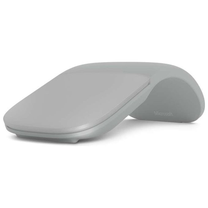 Microsoft Surface Arc Mouse Mouse ottico 2 pulsanti wireless Bluetooth 4.0 grigio chiaro