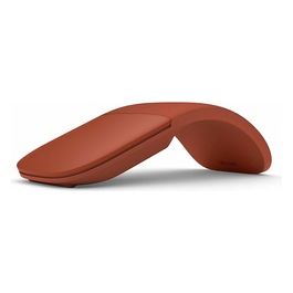 Microsoft Surface Arc Mouse Mouse Ottica 2 Pulsanti Wireless Bluetooth 4.1 Rosso Papavero