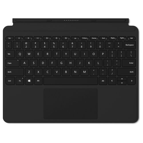 Microsoft Surface Go Type Cover Tastiera Italiana Retroilluminata Nero Microfibra