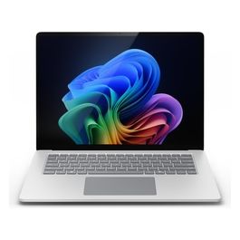 Surface Laptop Copilot PC for Business 7th Edition Snapdragon X Elite X1E-80-100 / fino a 4 GHz Win 11 Pro Qualcomm Adreno 16 GB RAM 256 GB SSD 15" touchscreen 2496 x 1664 @ 120 Hz Wi-Fi 7 Bluetooth platino