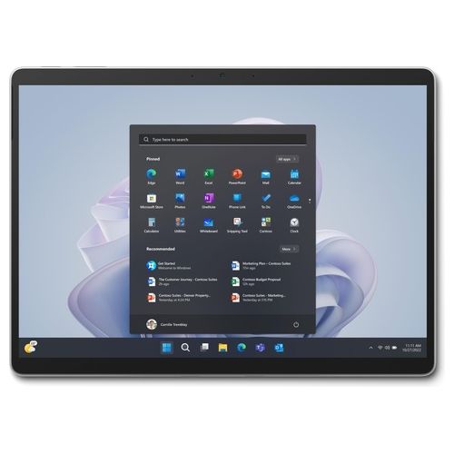 Microsoft Surface Pro 9 5G Cpu MS SQ3 Ram 16Gb SSD 512Gb 13" Windows 11 Pro Platino