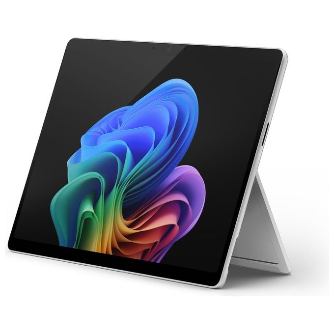 Image of Microsoft Surface Pro Copilot PC 11th Edition tablet Snapdragon X Plus X1P-64-100 - fino a 3.4 GHz Win 11 Pro Qualcomm Adreno 16 GB RAM 256 GB SSD 13'' touchscreen 2880 x 1920 @ 120 Hz Bluetooth, Wi-Fi 7 5G NR platino