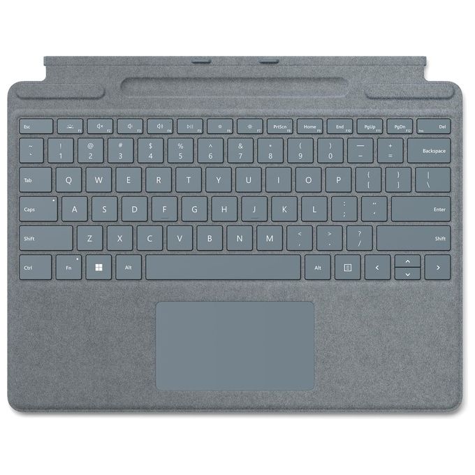 Microsoft Surface Pro Signature Keyboard Blu Microsoft Cover port QWERTY Italiano