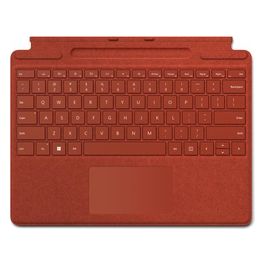 Microsoft Surface Pro Signature Keyboard Rosso Microsoft Cover port QWERTY Italiano