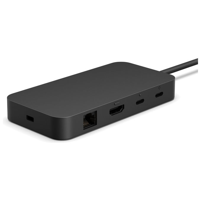Microsoft Surface USB4 Docking Station Cablato Nero