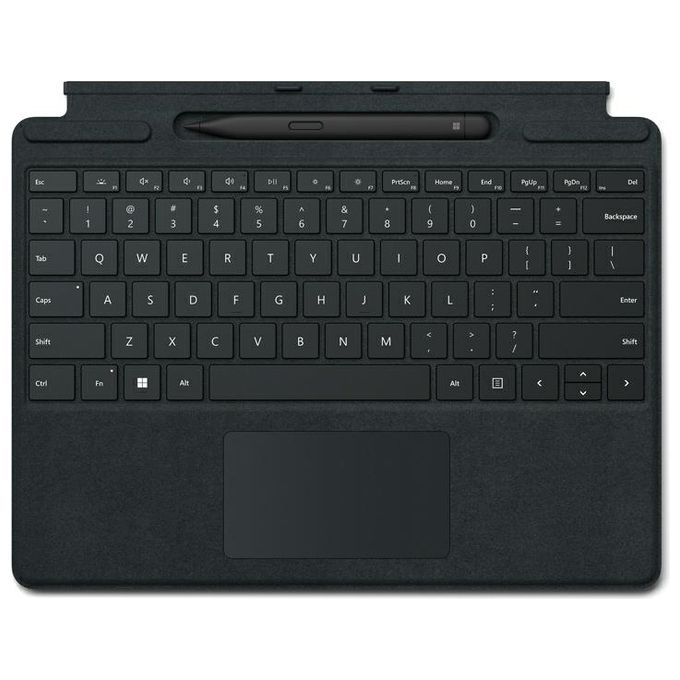 Microsoft Tastiera Surface Pro Keyboard con Slim Pen Nero